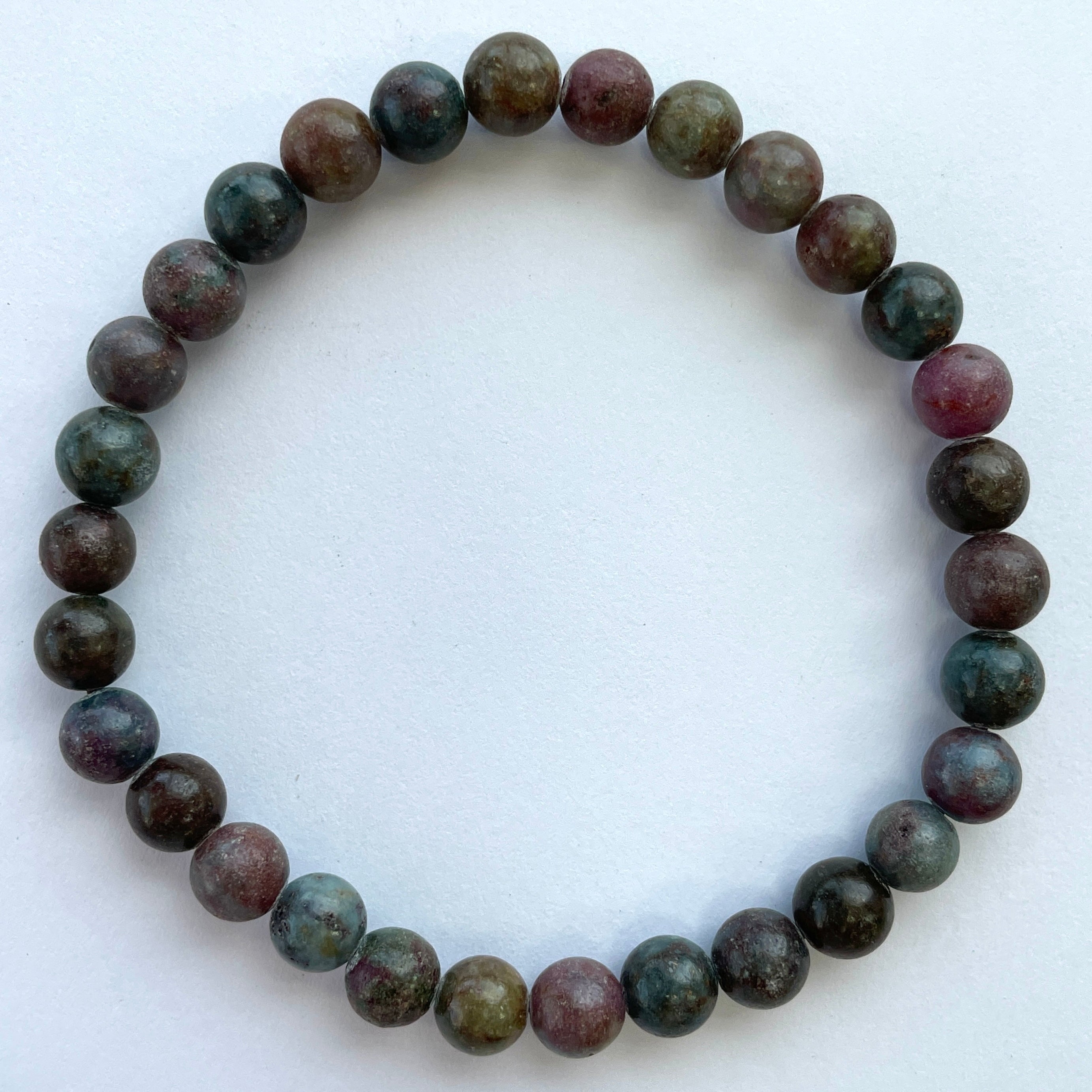 Ruby Beads Bracelet 6mm Ruby Beads Bracelet 6mm